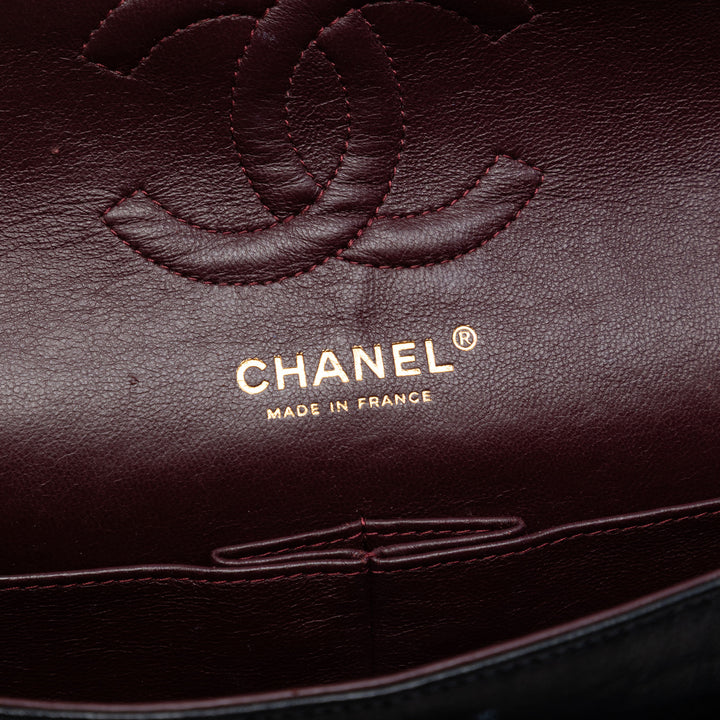 Chanel Medium Classic Cuir d’agneau Double rabat