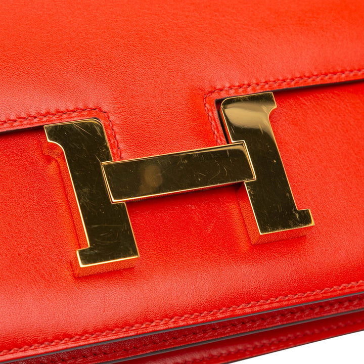 Mini Tadelakt Constance 18 Red - Gaby Paris