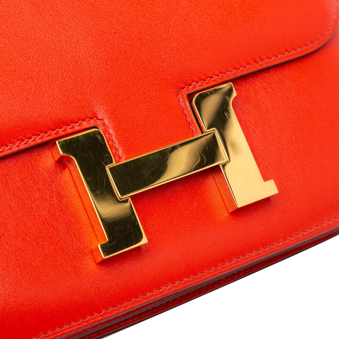 Mini Tadelakt Constance 18 Red - Gaby Paris