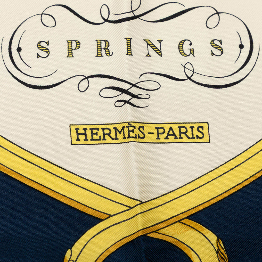 Hermès Springs Foulard 90 Soie
