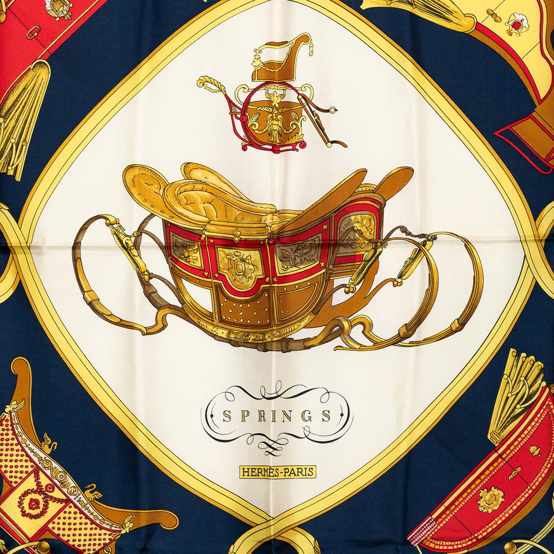 Hermès Springs Foulard 90 Soie