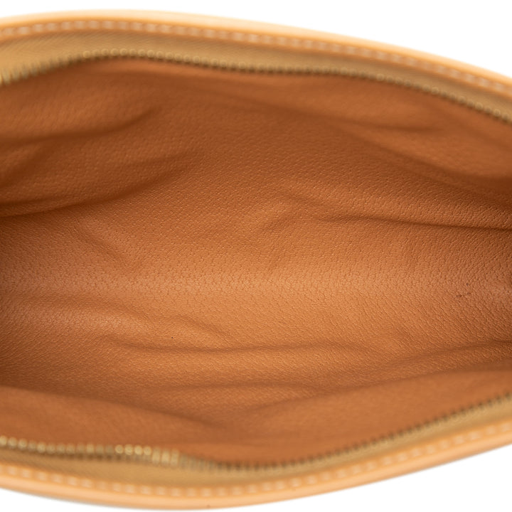 Celine Macadam Pochette Toile enduite Marron – vue 4 – GABY PARIS