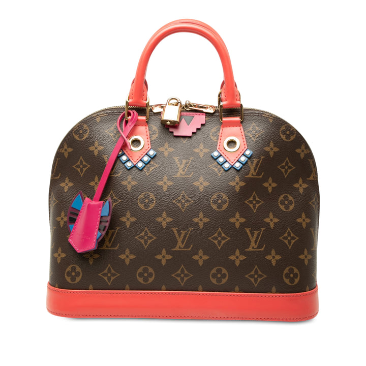 Cabasm Alma PM Monogram Marron