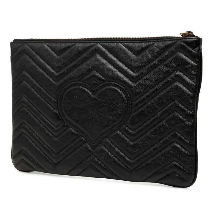 Gucci GG Marmont Matelasse Cuir Pochette