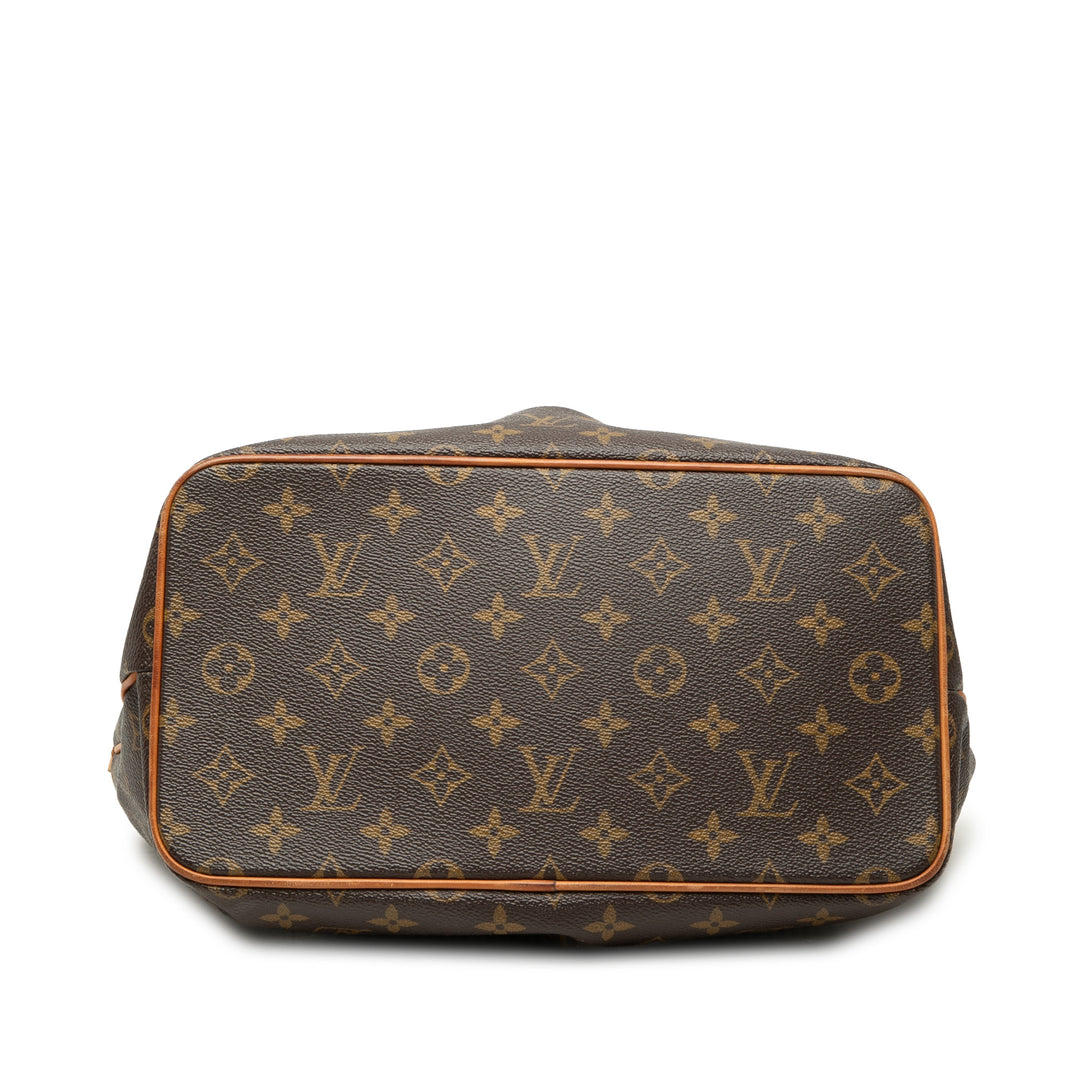 Louis Vuitton Palermo PM Monogram Marron – vue 3 – GABY PARIS