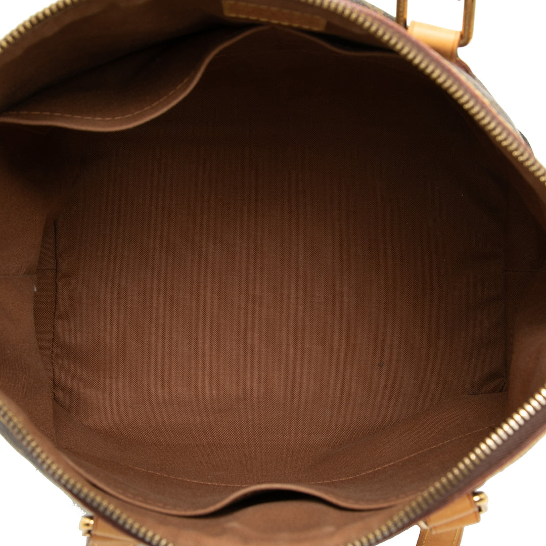 Louis Vuitton Palermo PM Monogram Marron – vue 4 – GABY PARIS