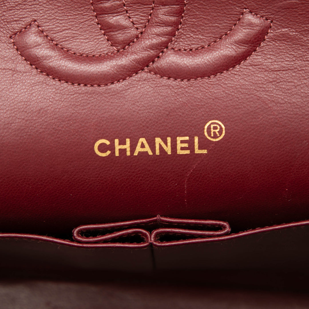 Chanel Classic Double rabat Moyen Cuir d'agneau Noir – vue 5 – GABY PARIS