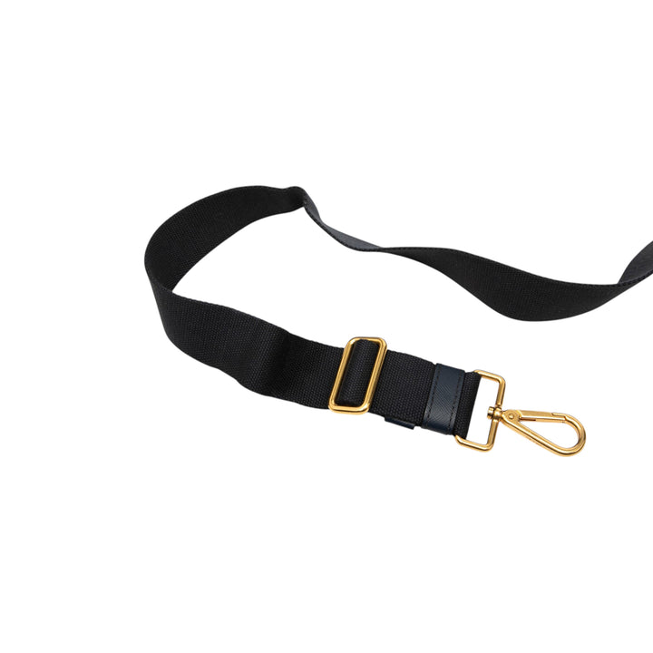 Prada Canapa Toile Adjustable Shoulder Strap