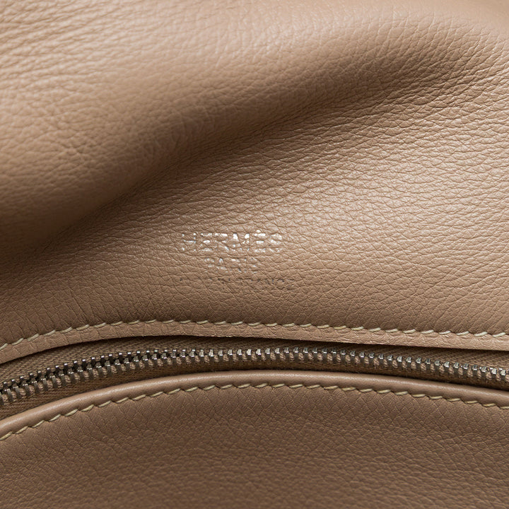Hermès Sac à main Ghillies Kelly II Retourne 35 Swift Beige – vue 5 – GABY PARIS