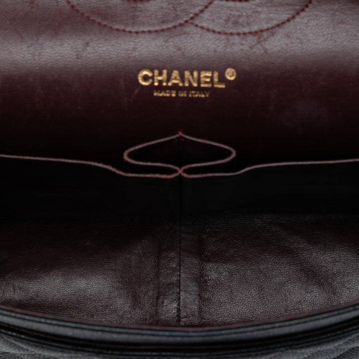 Chanel Jumbo Classic Caviar Double rabat