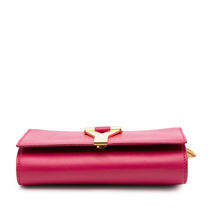 Mini Smooth Calfskin Chyc Crossbody Pink - Gaby Paris