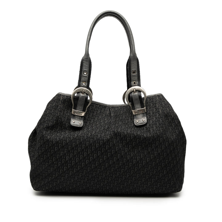 Dior Diorissimo Trotter Toile Cabas Noir
