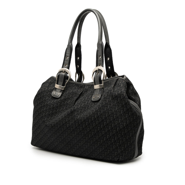 Dior Diorissimo Trotter Toile Cabas Noir