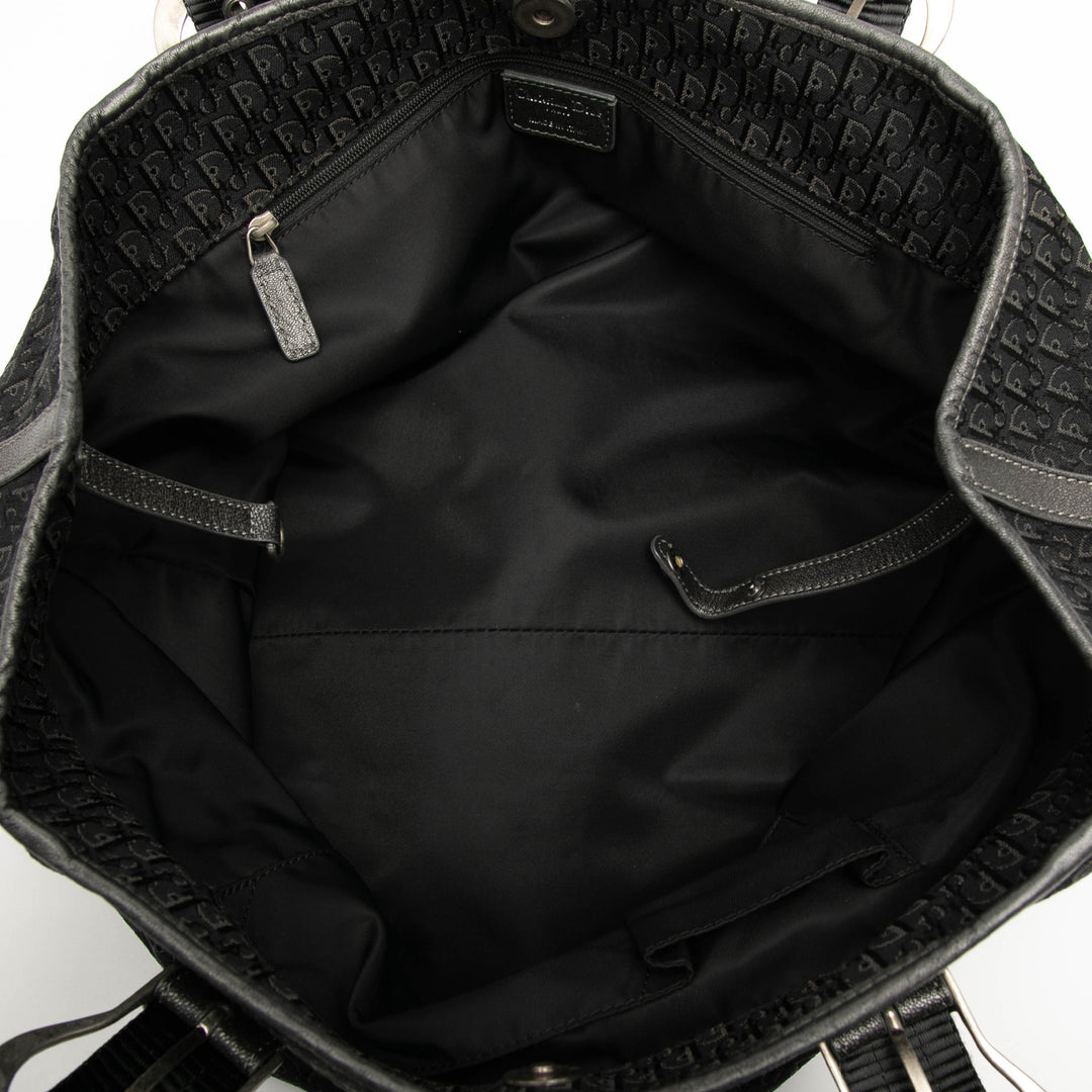 Dior Diorissimo Trotter Toile Cabas Noir