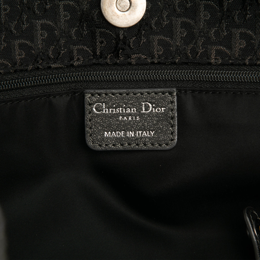 Dior Diorissimo Trotter Toile Cabas Noir