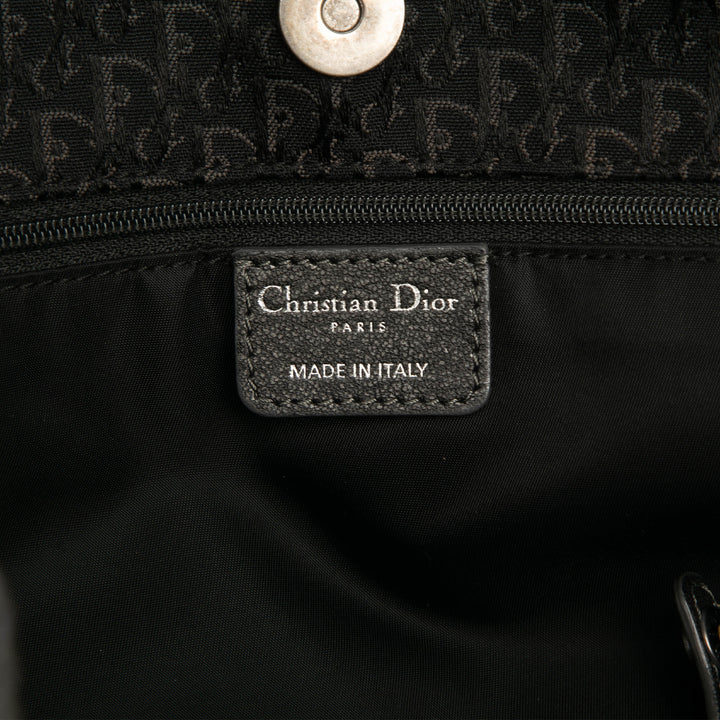 Dior Diorissimo Trotter Toile Cabas Noir