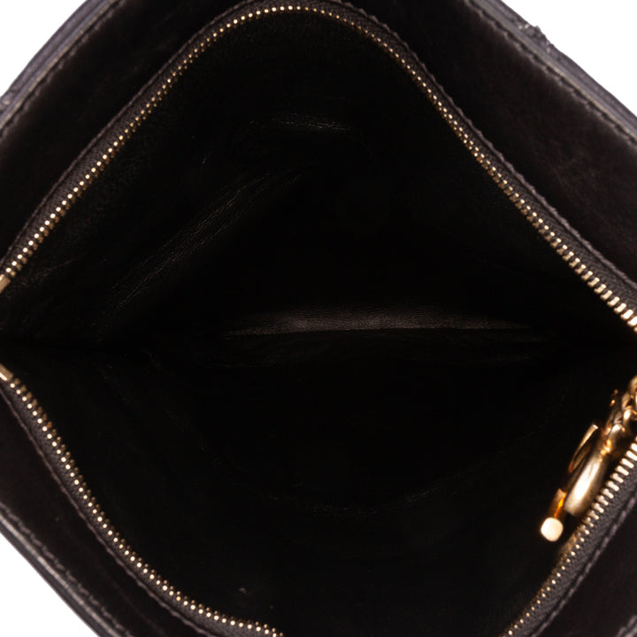 Chanel Quilted Cuir d’agneau Leather Pochette Noir – GABY PARIS Authentique