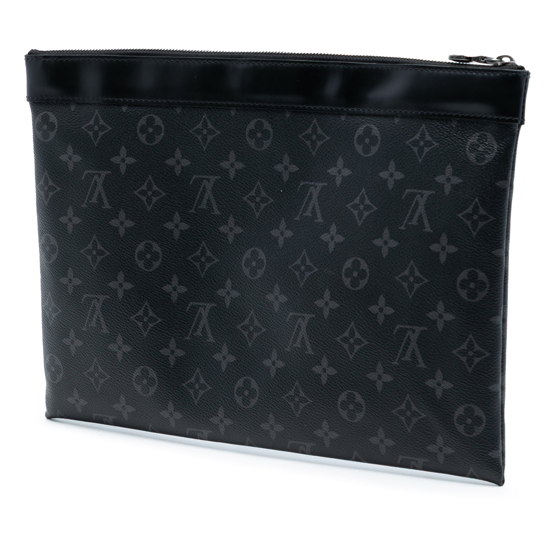 Louis Vuitton Monogram Eclipse Discovery Pochette GM
