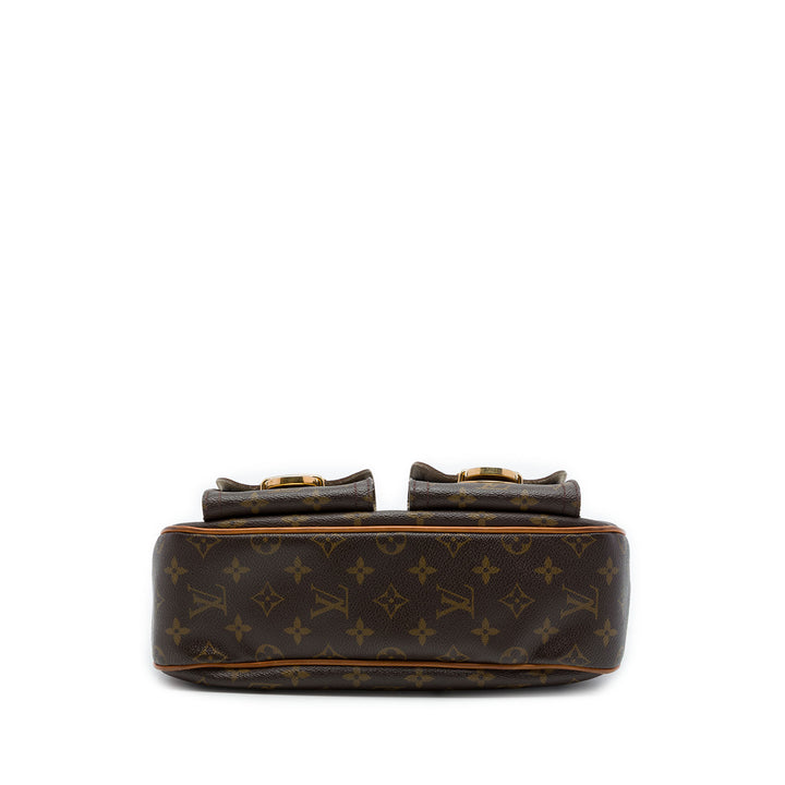 Louis Vuitton Hudson GM Monogram Marron – vue 3 – GABY PARIS