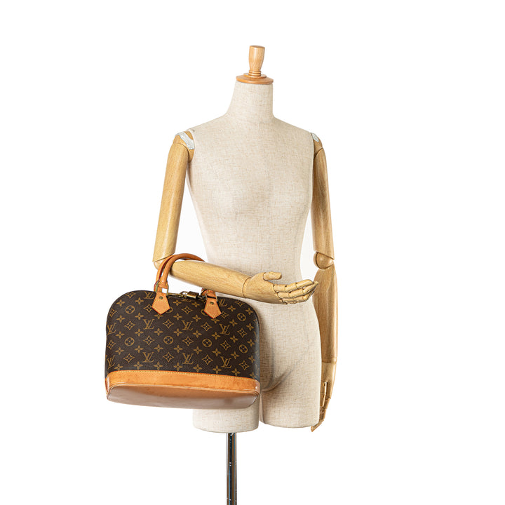 Louis Vuitton Monogram Alma PM Brown - GABY PARIS