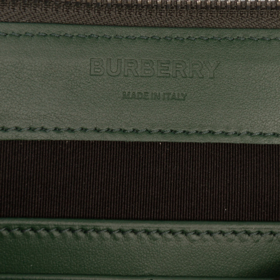 embossé TB Pochette Vert