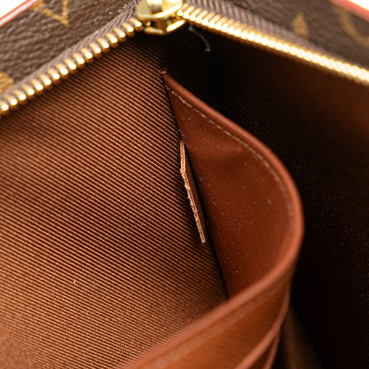 Monogram Legacy Chain Clutch Brown - Gaby Paris