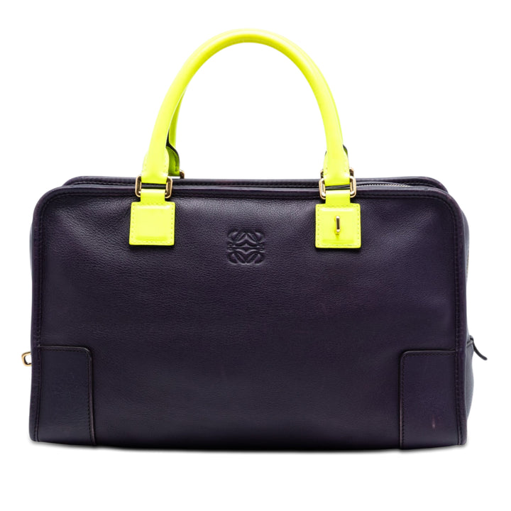 LOEWE Special Edition Bicolor Cuir de chèvre Amazona 36