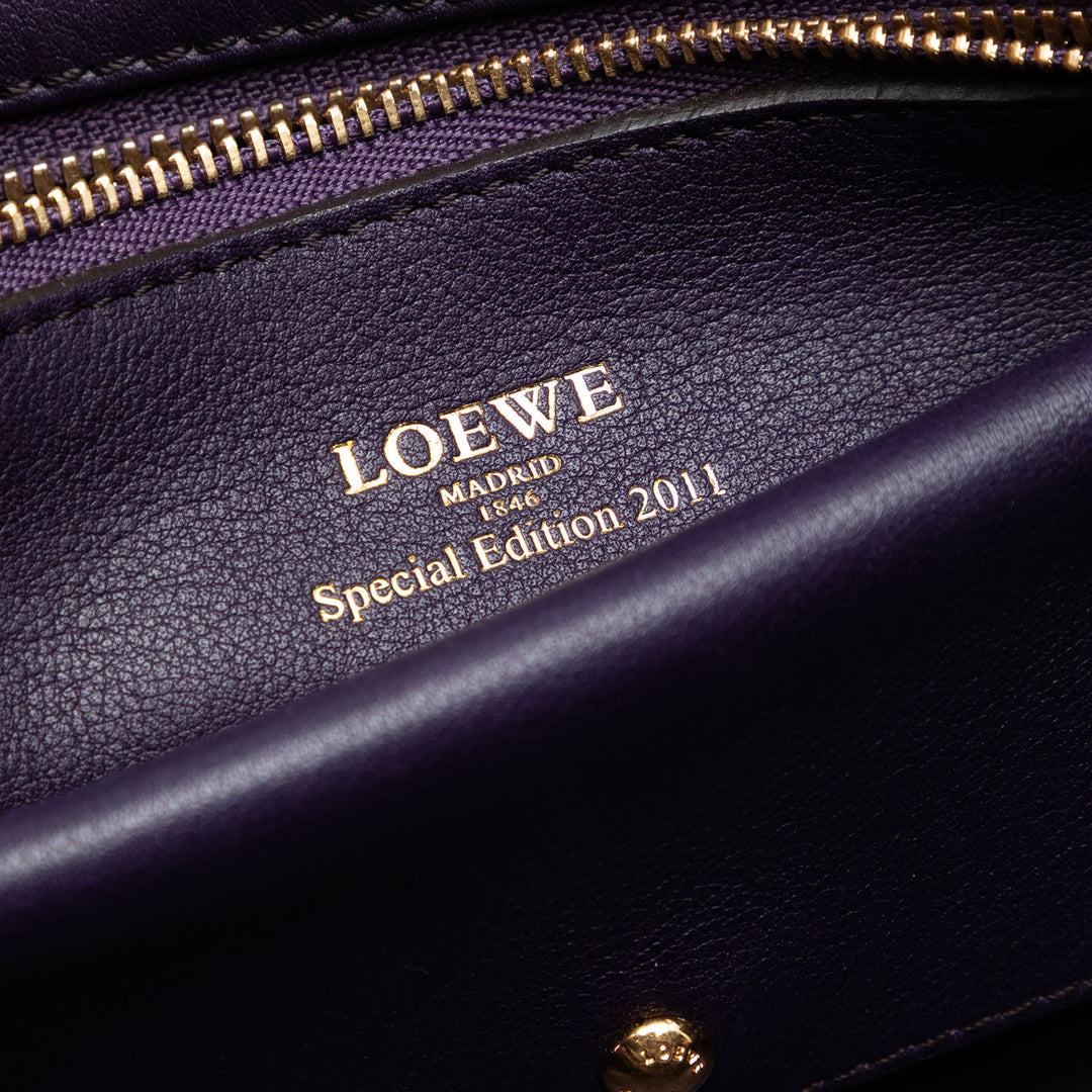LOEWE Special Edition Bicolor Cuir de chèvre Amazona 36