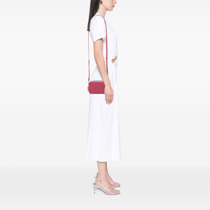 Prada Lux Sac caméra Mini Cuir Saffiano