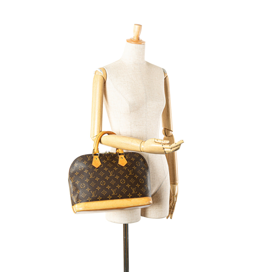 Monogram Alma PM Brown - Gaby Paris