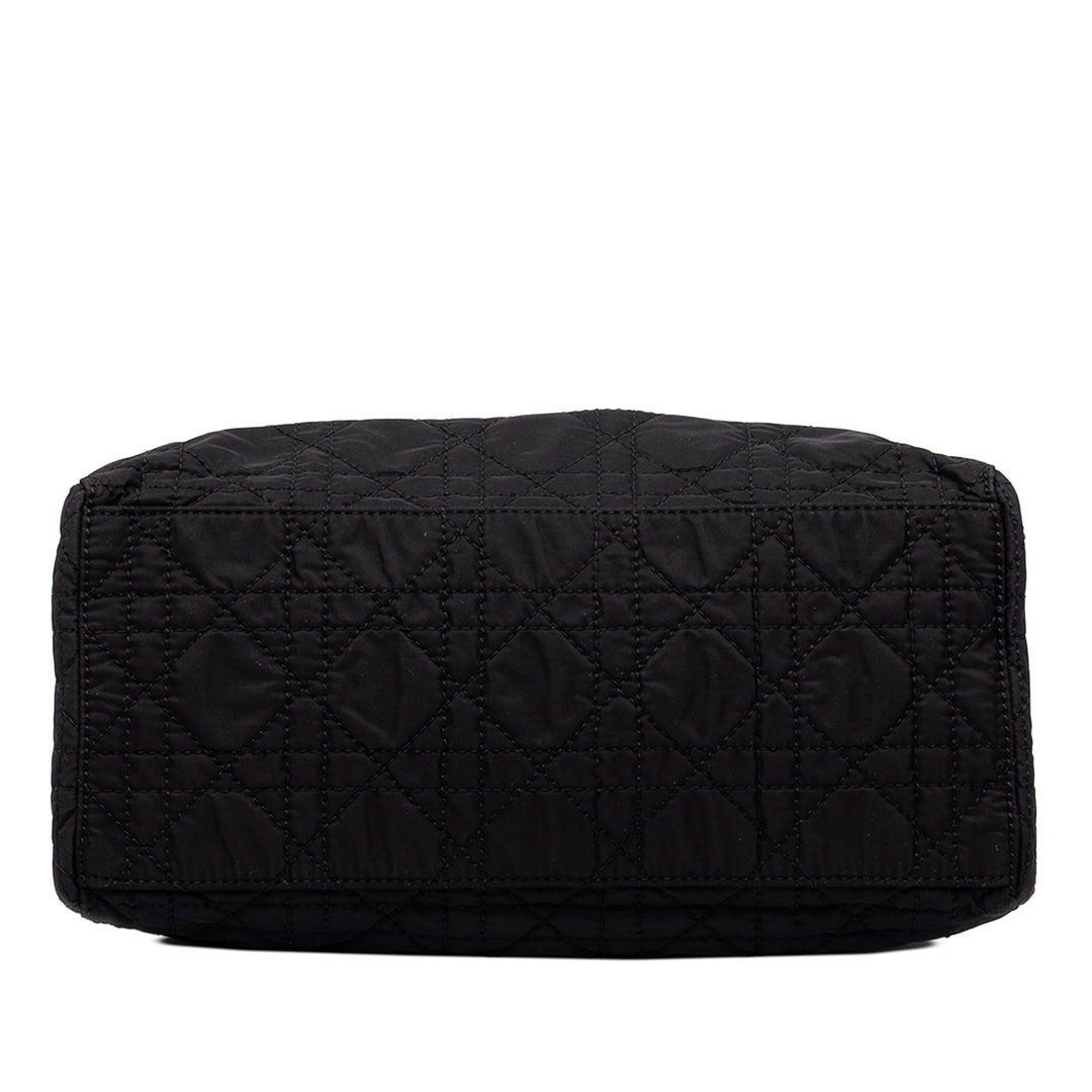Dior Lady Dior Cannage Moyen Noir – vue 3 – GABY PARIS