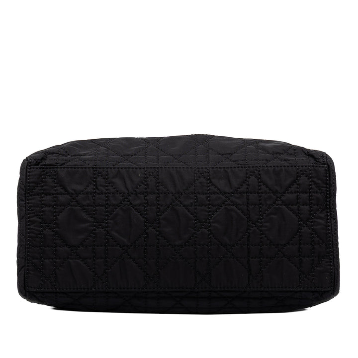 Dior Lady Dior Cannage Moyen Noir – vue 3 – GABY PARIS