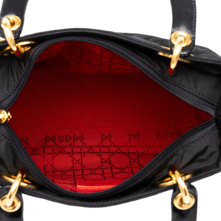 Dior Lady Dior Cannage Moyen Noir – vue 4 – GABY PARIS