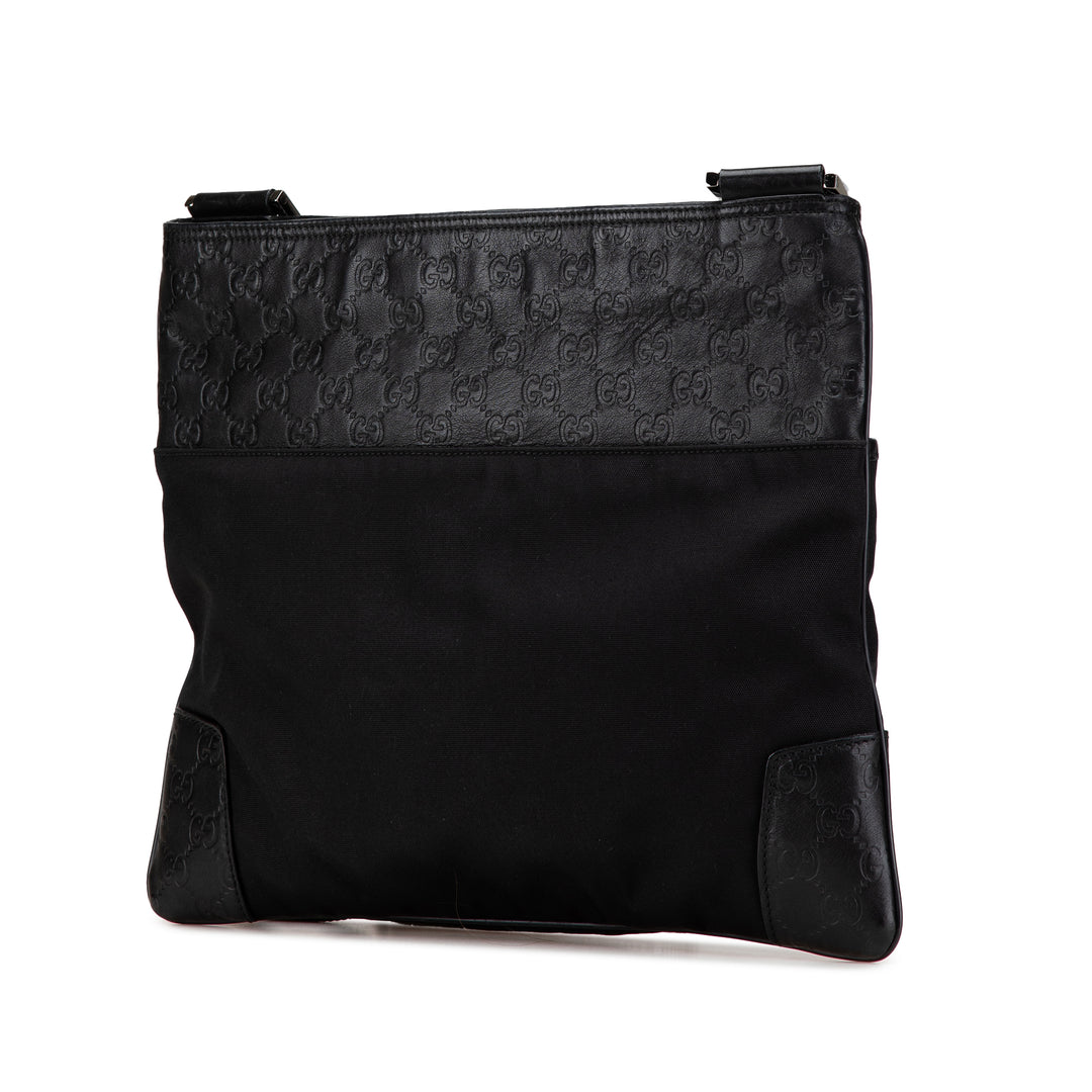 Guccissima Nylon Crossbody Black - Gaby Paris