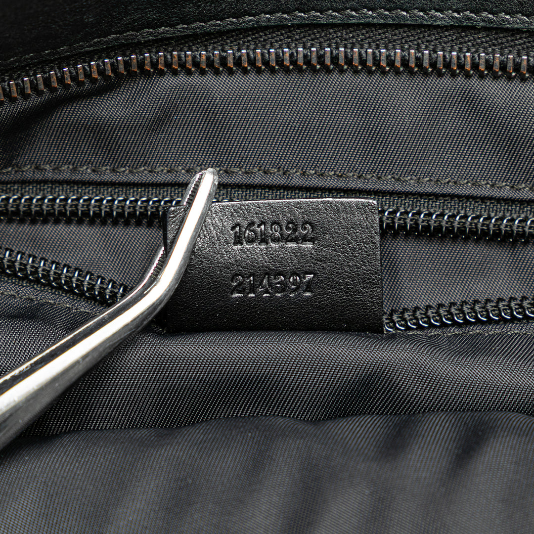 Guccissima Nylon Crossbody Black - Gaby Paris