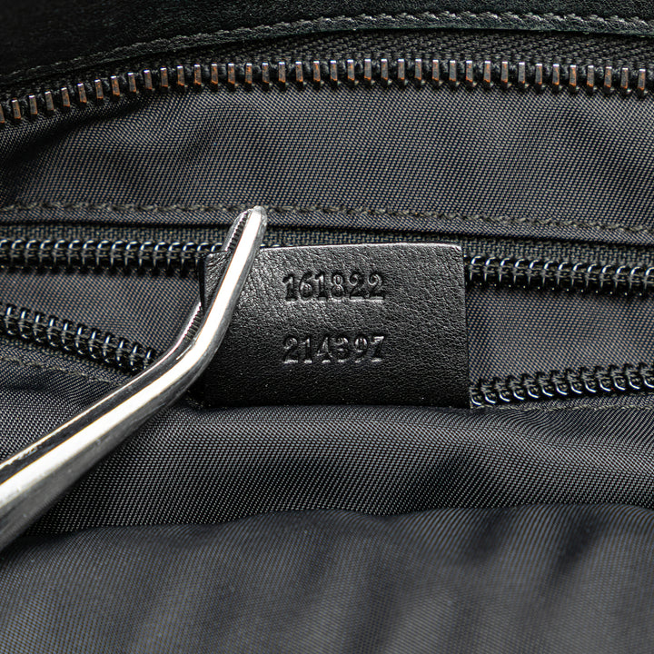Guccissima Nylon Crossbody Black - Gaby Paris