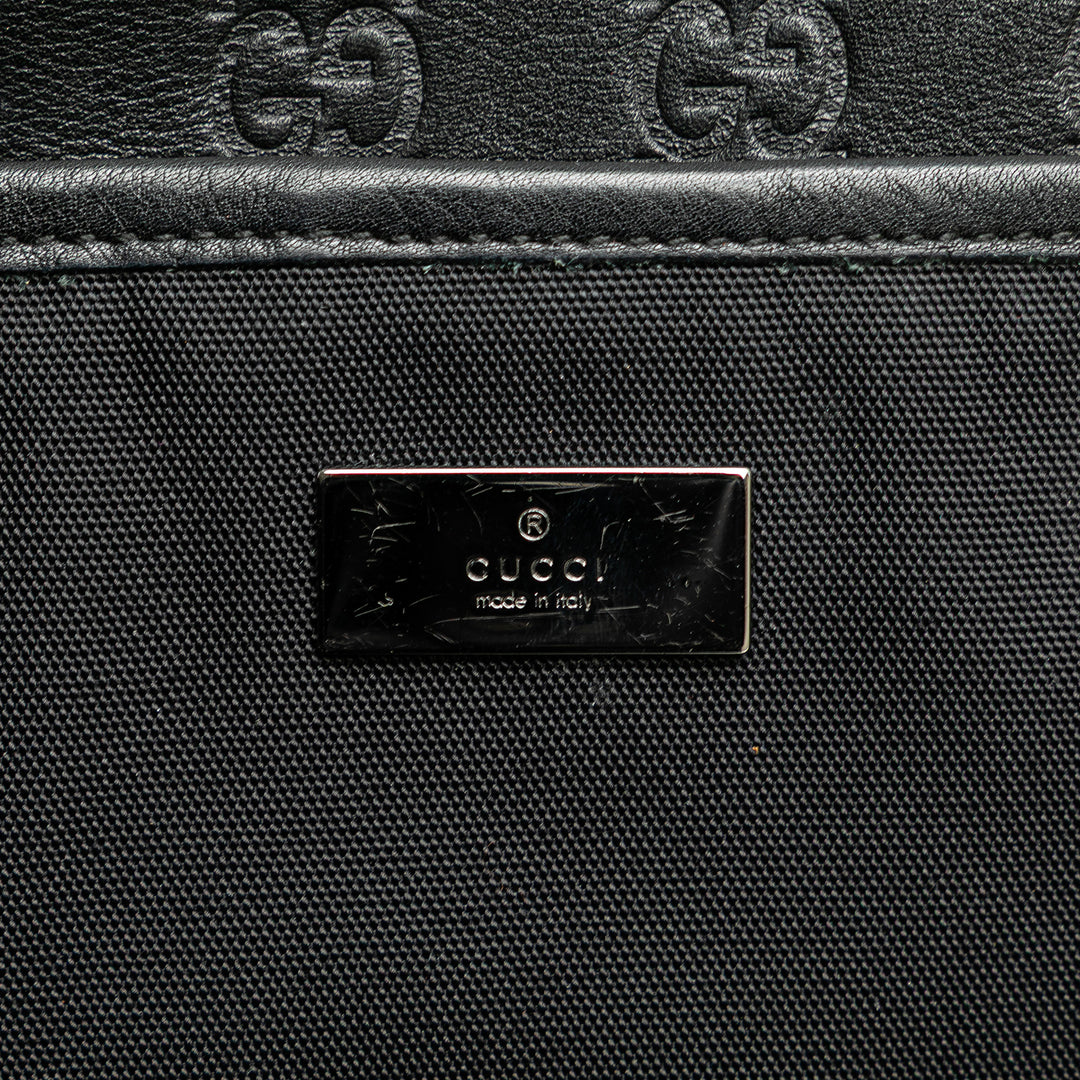 Guccissima Nylon Crossbody Black - Gaby Paris