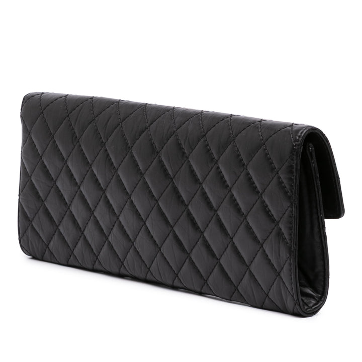 Chanel Paris Hamburg Matelassé vieilli Cuir de veau Pochette