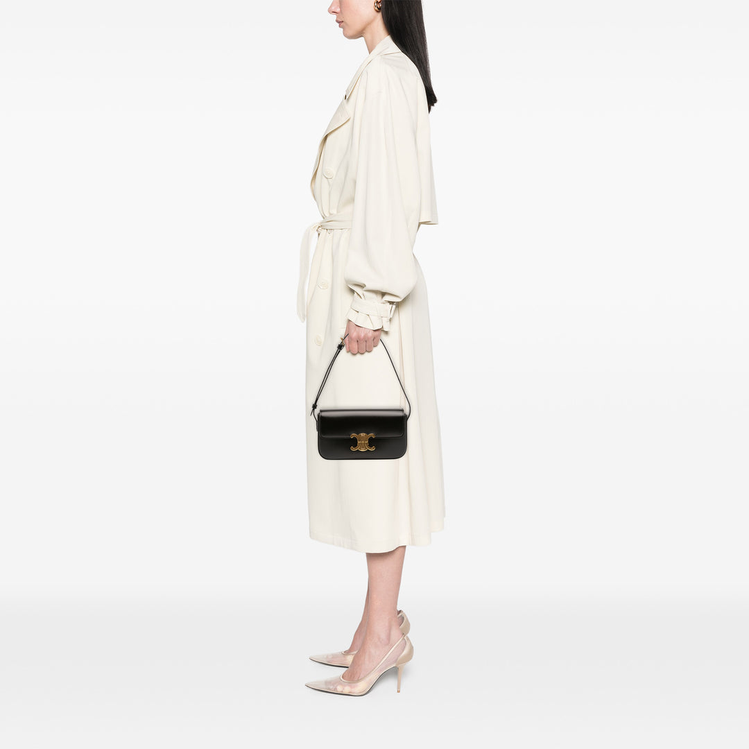 Celine brillant Cuir de veau Triomphe Claude Sac bandoulière