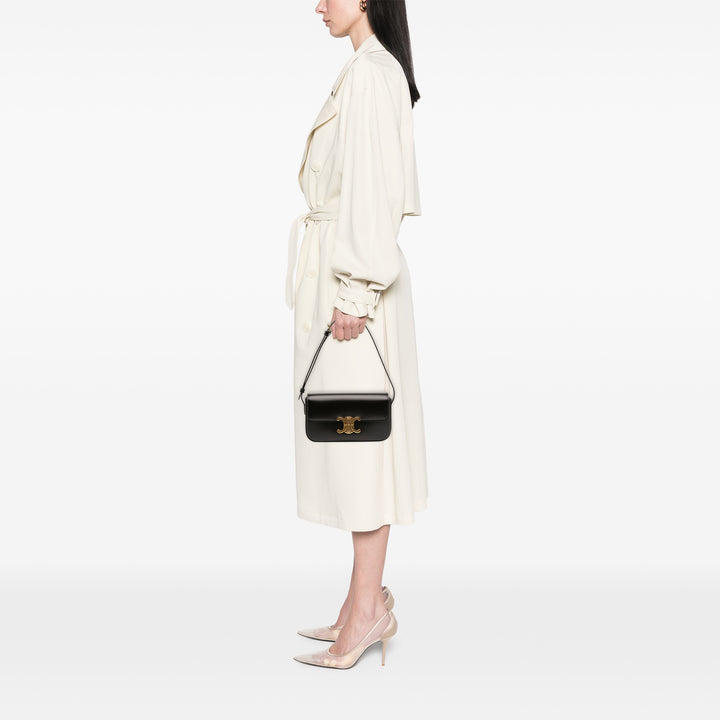 Celine brillant Cuir de veau Triomphe Claude Sac bandoulière