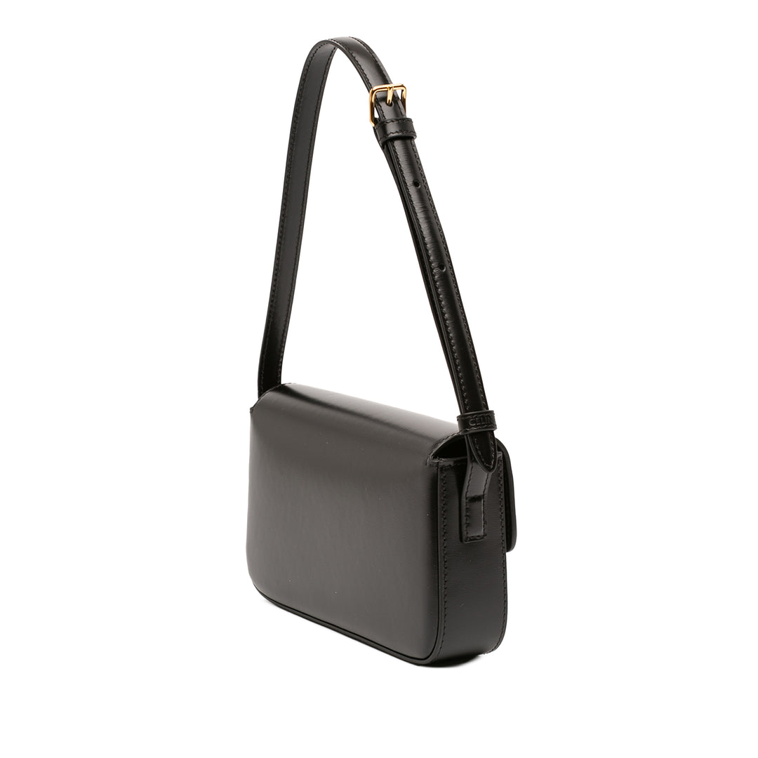 Celine brillant Cuir de veau Triomphe Claude Sac bandoulière