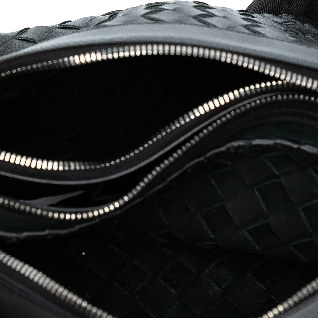 Bottega Veneta Cuir Intrecciato Duo Sac porté croisé