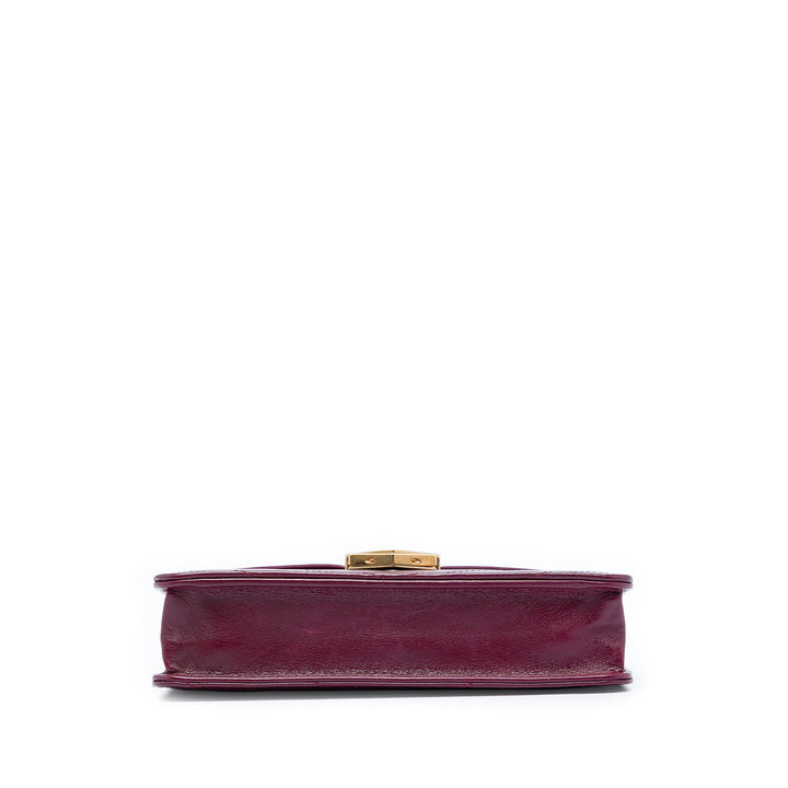 Chanel Chevron Cuir de veau Medal Wallet on Chain