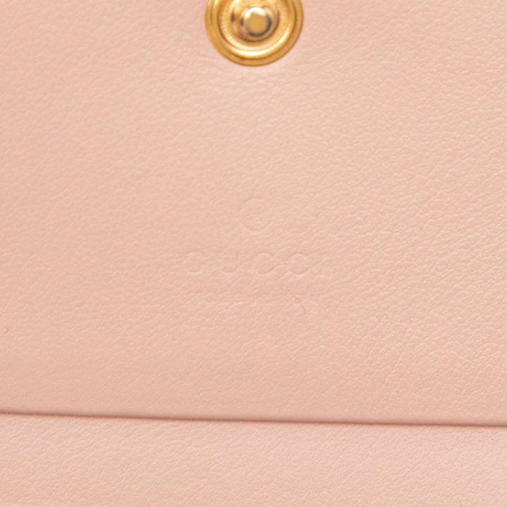 Gucci GG Matelasse Cuir Card Étui Portefeuille