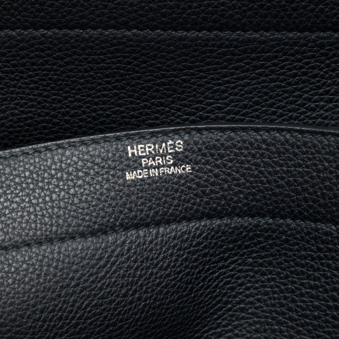 Hermès Porte-documents a Depeches 41 Togo Noir – vue 5 – GABY PARIS