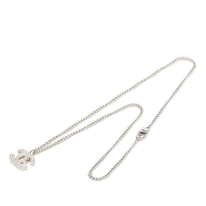 CC Brass Pendant Collier Argenté