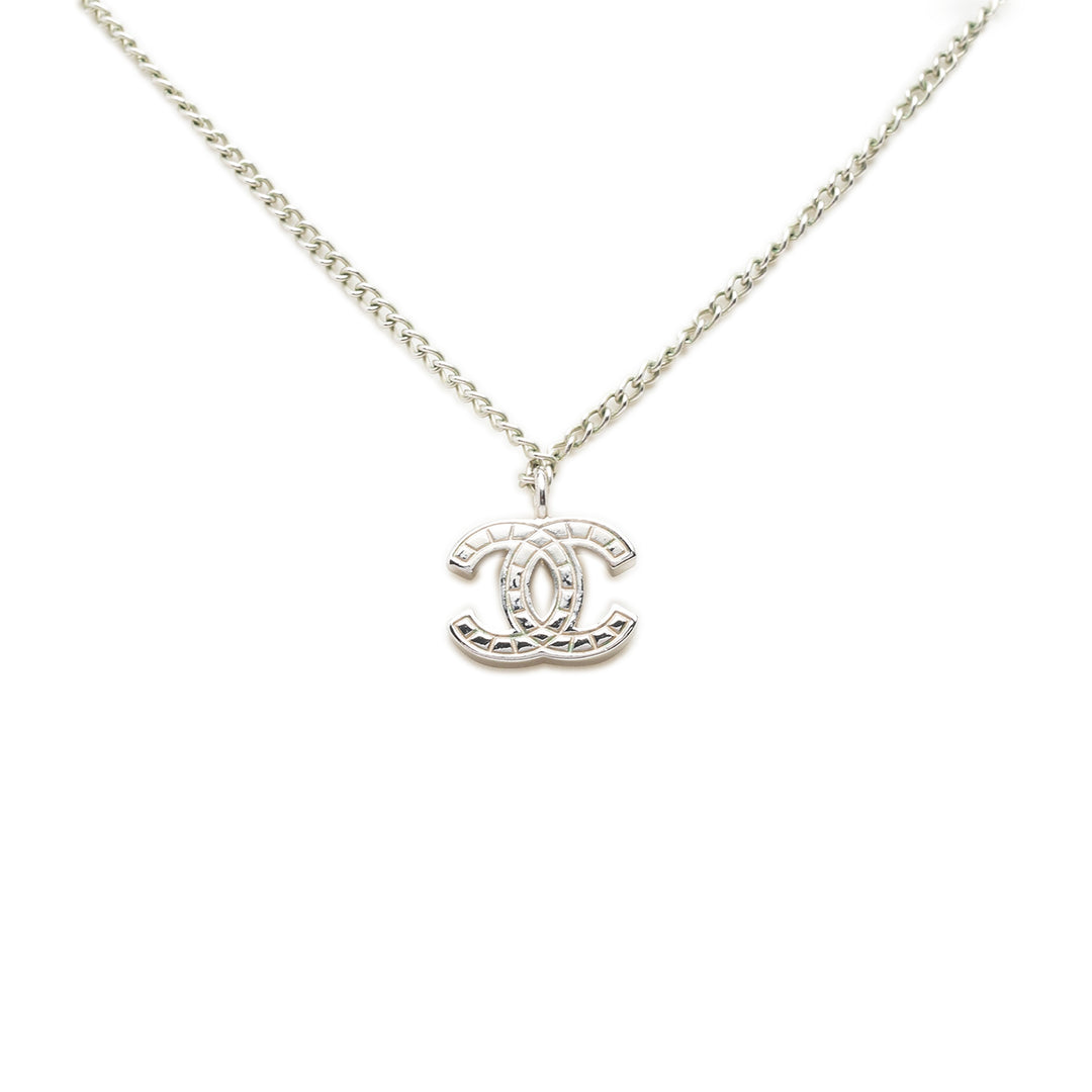 CC Brass Pendant Collier Argenté