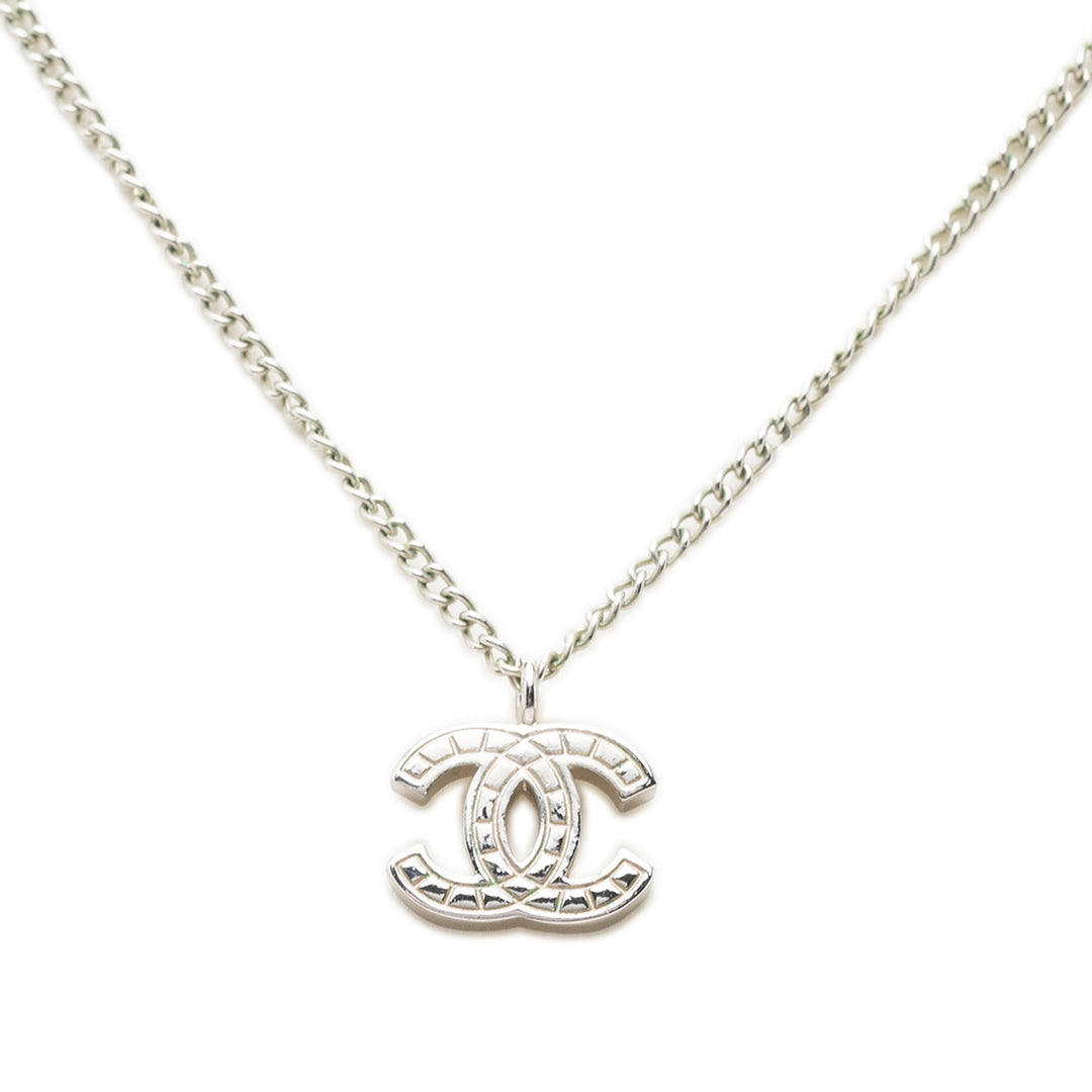 CC Brass Pendant Collier Argenté