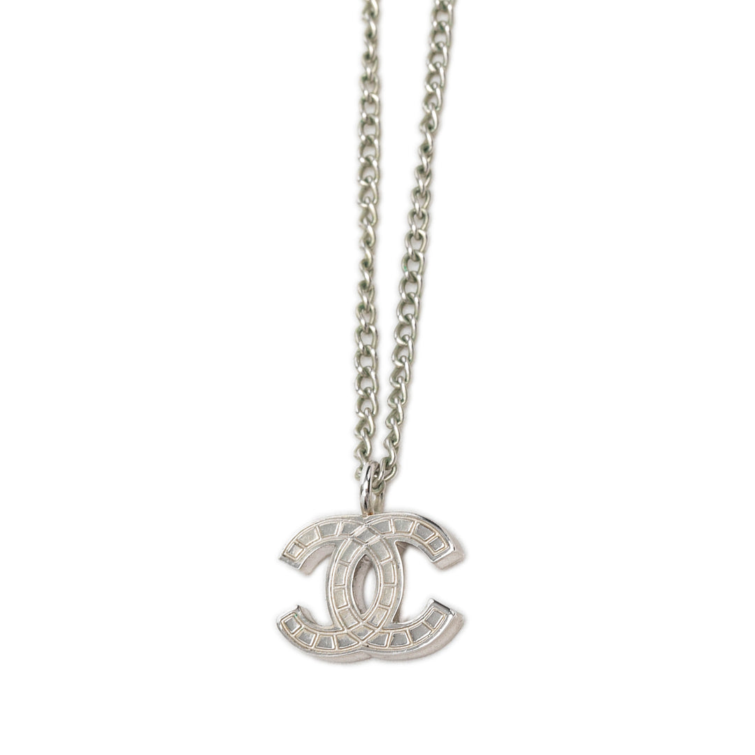 CC Brass Pendant Collier Argenté
