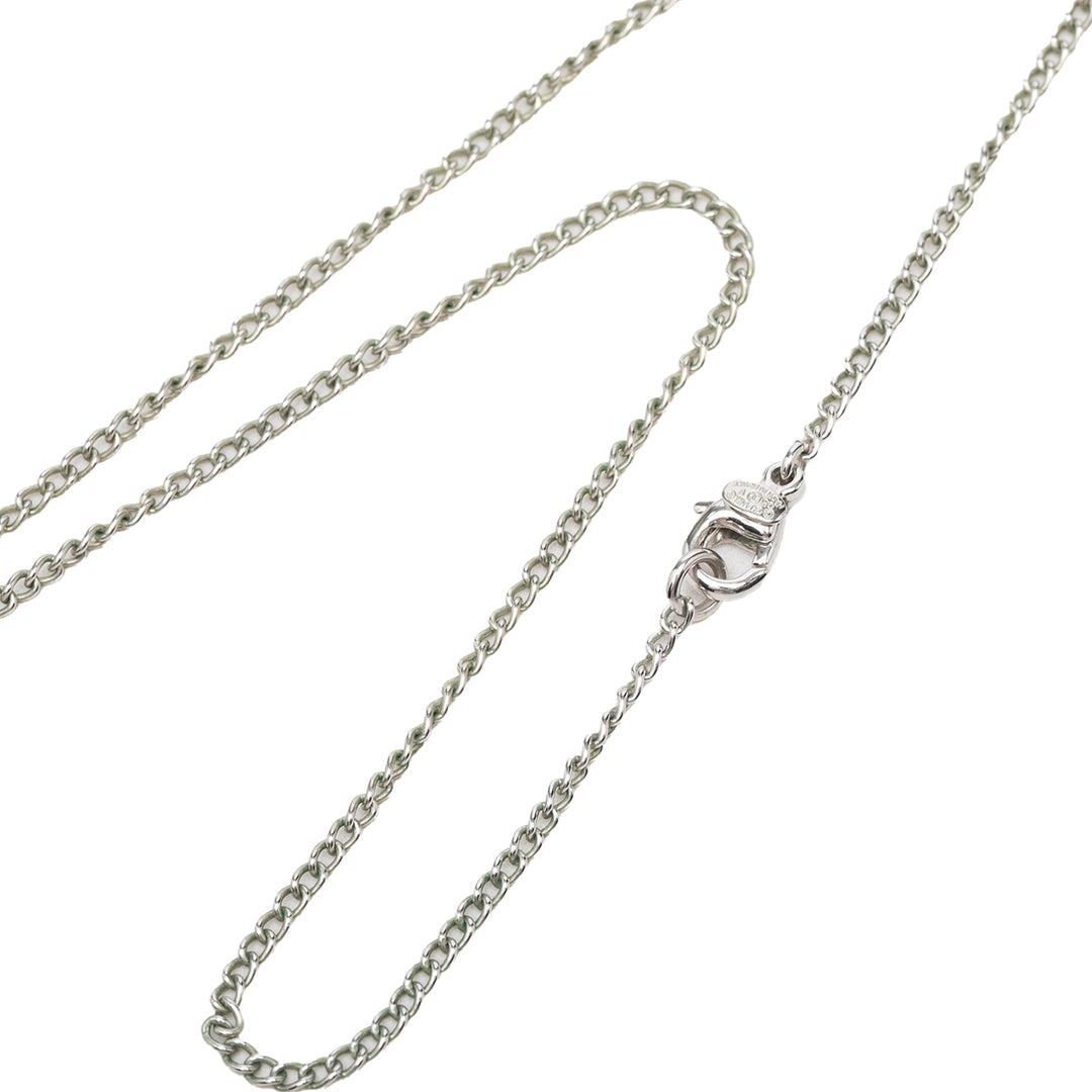 CC Brass Pendant Collier Argenté